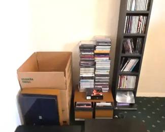 Cassette CD Player W Cassettes CDs