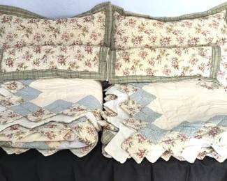 2 Twin Patchwork Quilts