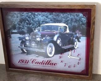 Vintage Cadillac Clock
