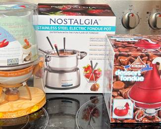 3 Fondue Kits New