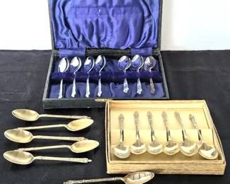 Apostle Spoons Multiple Sets