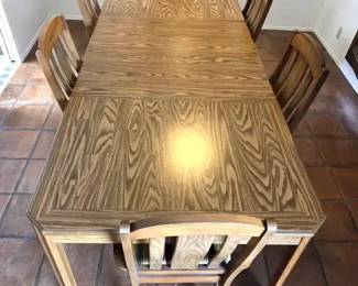 Table W6 Chairs 2 Captain4 Side Chairs