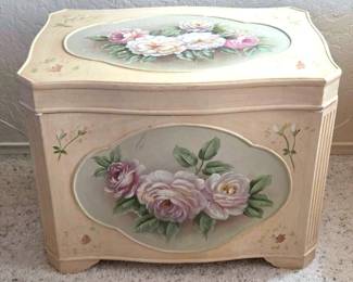 Small Rosemal Painted Chest