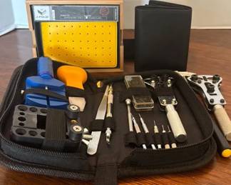 Leather Wallets Watch Repair Kit