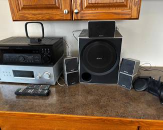 2 Sony AudioVideo Control Centers wSpeaker Set
