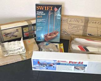 Model Planes, Boat And Floats.webp