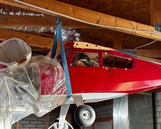 Red Flying Ace Plane