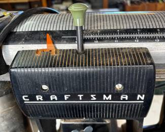 Craftsman Radial Saw, Cabinet, Accessories