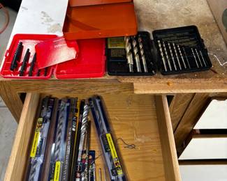 Hammer Drill And Bits, Filing Tools