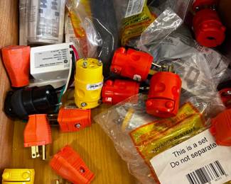 Utility Wire, Sockets, Clamp Meter, Wire Strippers
