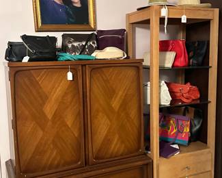 Mid century armoire dresser