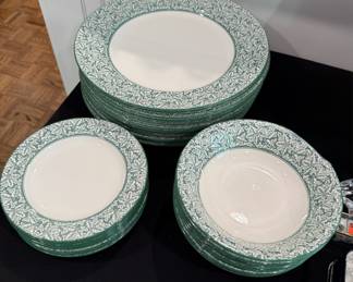 Royal Worcester "Holly Ribbons" Set