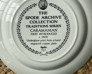 Spode "Archive Collection" Plates