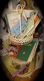 With new and vintage books, including lots of pretty 'coffee table' tomes!