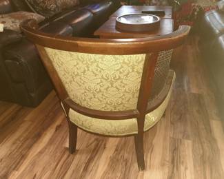 (28) Rattan Tufted Chair $45