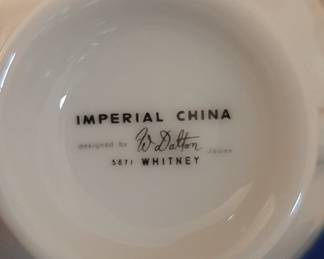 (25) Imperial China - 47pc set $55