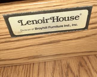 #22 Lenoir House Buffet 41"Wx15"Dx51"H $195
