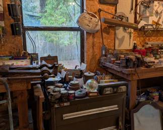 (6) Stanley Tool Chest $175 (5) Indian Chief Blacksmith Vice 41"x15" $175