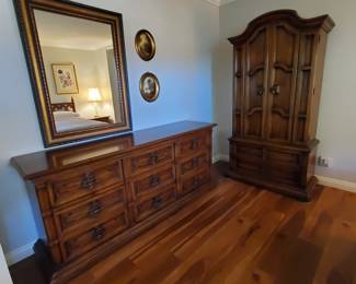 Custom midcentury bedroom set