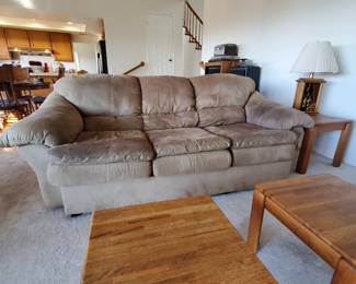 leather sofa