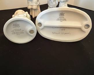 R53 - $55. Lot #1. Precious Moments Enesco. 8 Pieces. No issues noted. 