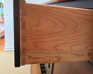 R9 - $550. Ethan Allen New Impressions Tall Buffet. Measures 64" long x 19" deep x 40.25" tall. Excellent Condition - only 1 very minor dent noted. 