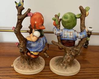 R71 - $20. Pair of Goebel/ Hummels. Apple Tree Boy & Girl. 