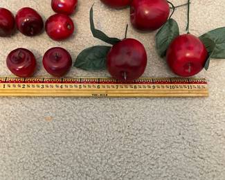 R61 - $25. Bag of Faux Apples