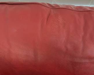 R7 - $425. Ethan Allen 3 Piece Leather Sectional. Measures 109" x 106". Does show wear on the leather but it's sturdy and no rips/holes etc. 
