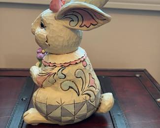 R55 - $25. Jim Shore Outdoor Living Collection "Faith". Measures 7" tall. 