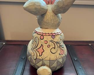 R55 - $25. Jim Shore Outdoor Living Collection "Faith". Measures 7" tall. 