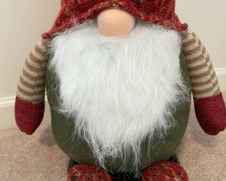 R58 - $25. Livarno Home Tall Floor Gnomes. Measures 30" tall. 