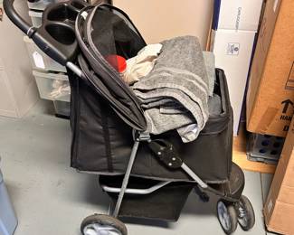 R31 - $30. Paws & Pals Small Pet Stroller with accessories. 