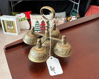 R75 - $20. Brass 5 Dinger Bell. 