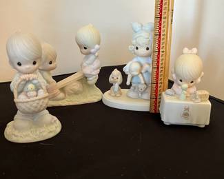 R54 - $60. Lot #2. Precious Moments by Enesco. 12 Pieces. No issues noted. 