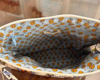 R44 - $55. Vera Bradley Original Zip Hipster Bag - Bee Garden Pattern. Like new!