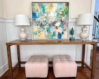 Imperiale Wood work Console Table 