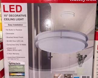 New in Box Honeywell decorative Ceiling Light