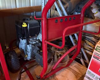Gas powered power washer