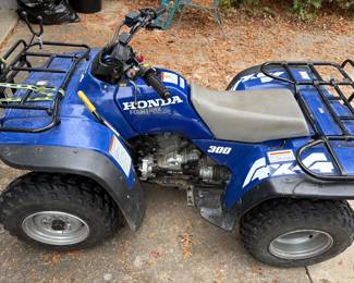 Honda Fourtrax 300 4-wheeler