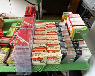 Winchester, Remington and Federal firearm ammunition for sale.