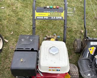 Honda 4000 PSI power washer