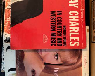 Ray Charles vinyl Country and Western Album.