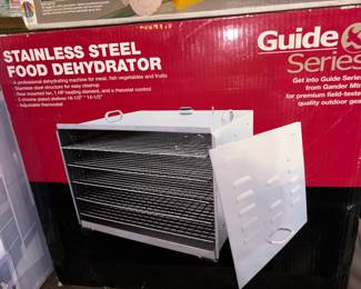 New in box stainless steel food dehydrator