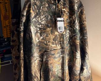 New with tags, Carhartt Hunting Jacket 2XL.