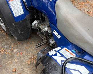 Honda Fourtrax 300 4 wheeler