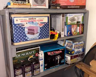 New in box truck cover, outdoor cooking and frying kit, bird feeders and more