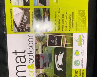 New in box MSU indoor/outdoor mat. Perfect for tailgating.