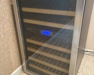 Silhouette Brand electric beverage fridge for wine, beer and other beverages.