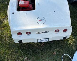 Vintage Corvette C3 Go Kart